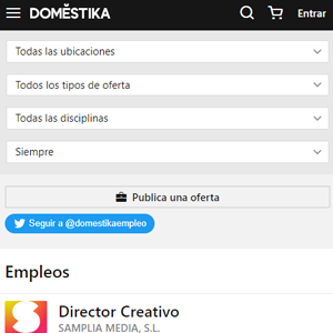 Trabajo en domestika.org