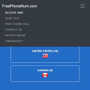 Recibir SMS en freephonenum.com