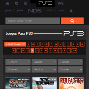 descargar juegos de PS3 en gamestorrents.fm