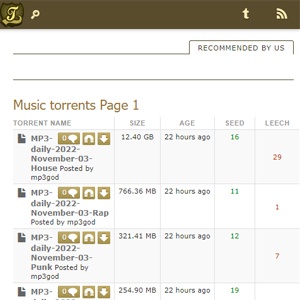 descargar música en torrents en kat2.app